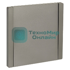 Выключатель IEK FORTE&PIANO FP512 1-кл перекрестный 10А сталь