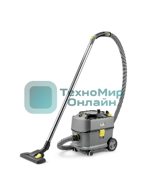 Пылесос Karcher T 10/1 серый/черный, 585 Вт, уборка сухая, пылесборник мешок/контейнер, 10 л