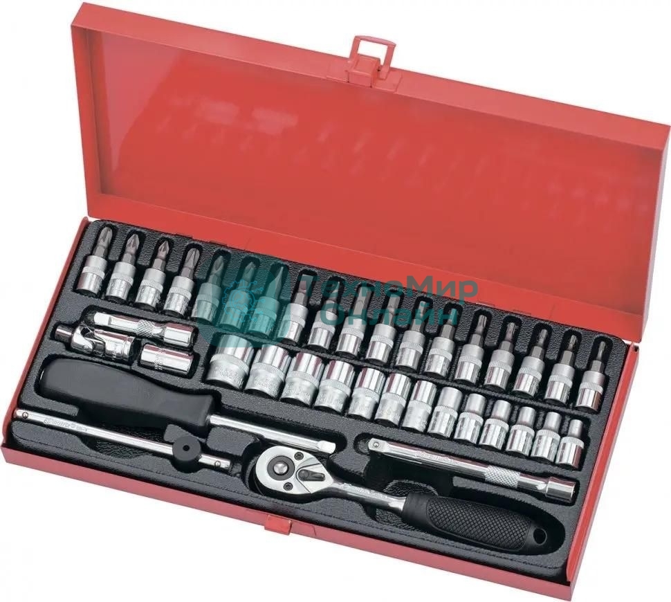 Набор слесарно-монтажный Matrix с квадратом 1/4