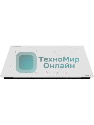 Индукционная варочная панель Maunfeld CVI604EXWH, конфорок: 4 шт., стеклокерамика, независимая, белый