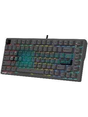 Клавиатура A4Tech Bloody MS76 проводная, USB Type-A, темно-серый