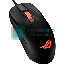 Мышь проводная ASUS P518 ROG STRIX IMPACT III черный, 12000 dpi, USB, кнопки - 5