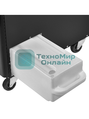 Кондиционер мобильный промышленный Ballu BGK5 с комплектом воздухоотводов 15000 BTU, 50 м², 50 дБ, охлаждение, черный