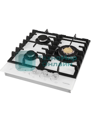 Варочная поверхность HIBERG VM 4535 W, белый