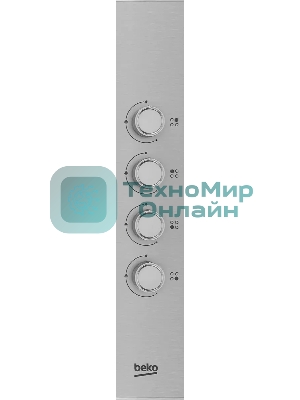 Газовая варочная панель Beko HIGG 641C3 SX, нержавеющая сталь