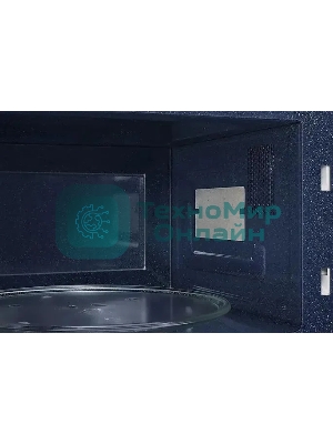 Микроволновая печь встраиваемая Samsung MS20A7013AT/BW нержавеющая сталь/черный, 20 л, 850 Вт, переключатели - кнопки