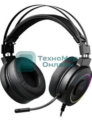 Гарнитура Redragon Lamia 2 чёрный, проводная, USB, подсветка