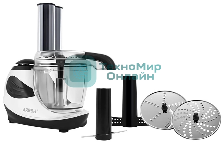 Кухонный комбайн ARESA AR-1706 белый, 150 Вт