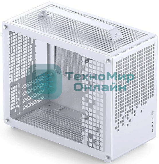 Компьютерный корпус без блока питания Case JONSBO Z20, Mini-Tower, TG, no fan, 1xUSB-A 3.2 + 1xUSB-C 3.2, mATX, mITX White