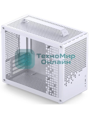 Компьютерный корпус без блока питания Case JONSBO Z20, Mini-Tower, TG, no fan, 1xUSB-A 3.2 + 1xUSB-C 3.2, mATX, mITX White