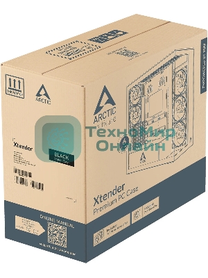Компьютерный корпус Arctic Cooling ARCTIC Xtender VG черный