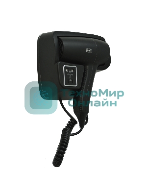 Фен Puff 1201BlB черный, 1200 Вт