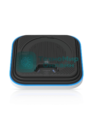 Точка доступа Wi-Fi Ubiquiti UniFi E7 AP 2,4+5+6 ГГц, Wi-Fi 7, 4х4 MU-MIMO, 802.3bt, 1х 10G RJ45, 1х 1G RJ45