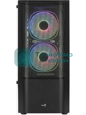 Корпус ATX Aerocool/Formula Quantum Mesh-G-BK-v3 4710562758580 черный, без БП, USB 3.0, 2*USB 2.0, HD Audio