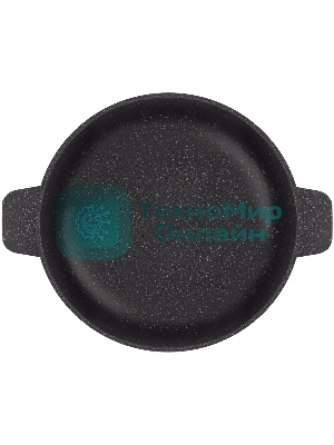 Кастрюля Maunfeld GALAXITE MF24GLX01CR 24 см, 4 л из литого алюминия со стеклянной крышкой