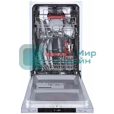 Встраиваемая посудомоечная машина LEX PM 4563 B, нержавеющая сталь, 44.8 см, 10 компл., 49 дБ, класс A++