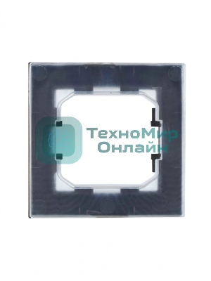 Рамка 1-местная IEK BRITE РУ-1-БрШ-44 IP44 шампань