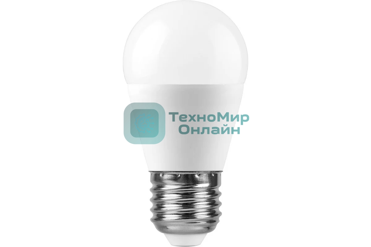 Лампа светодиодная Feron LB-950 13Вт Е27 белый матовый шар