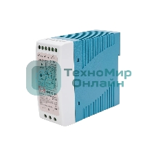 Блок питания AC-DC, 60Вт, вход 85-264V AC, 47-63Гц,120-370В DC, выход 24В,0-2,5A, рег. вых=0-+20%Uном, в кожухе на DIN-рейку