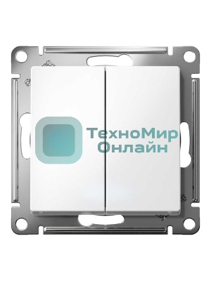 Механизм выключателя 2-кл. AtlasDesign (сх.5) 10АХ бел. SchE ATN000151