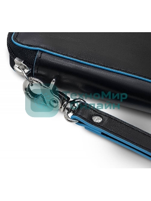 Мультипортмоне Piquadro Blue Square PP3246B2/BLU2 синий натур.кожа