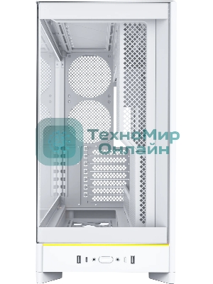Компьютерный корпус Montech HS02 белый без БП ATX 4x140мм 2xUSB 3.0 audio bott PSU