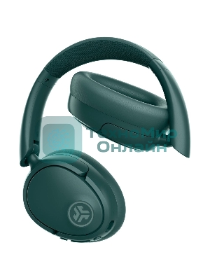 Гарнитура JLab JBuds Lux ANC Sage зелёный, беспроводная, Bluetooth/радиоканал/USB-C, ANC, до 40 ч (70 ч без ANC)