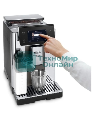 Кофемашина Delonghi Primadonna Aromatic ECAM630.75.TSM 1450Вт серебристый/черный