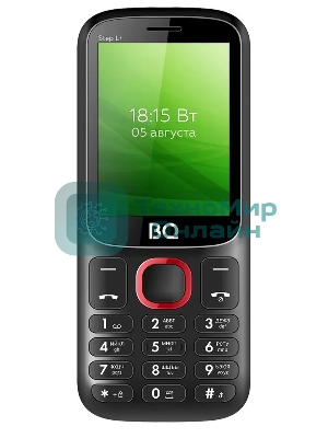 Мобильный телефон BQ 2440 Step L+ черный/красный