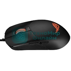 Мышь проводная ASUS P518 ROG STRIX IMPACT III черный, 12000 dpi, USB, кнопки - 5