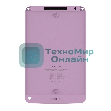 Планшет LCD для заметок и рисования Maxvi MGT-02С pink