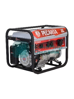 Электрогенератор бензиновый Ресанта БГ 9500 Р 8 кВт, 76 дБ, 79.5 кг