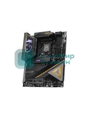 Материнская плата MSI MEG Z890 ACE, LGA 1851, Intel Z890, 4xDDR5, 4xSATA, 5xM.2, 1xPCIe 5.0 x16, 1xPCIe 5.0 x8, 1xPCIe 4.0 x4, 1xHDMI, 1x 10Gb LAN, 11xUSB-A 3.2 Gen 2, 2xUSB-C 3.2 Gen 2, 2xThunderbolt 4, 2x3.5 мм, 7.1, ATX