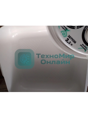 Стиральная машина Славда WS-35E белый, загрузка вертикальная 3,5 кг, 0 об/мин, класс А+