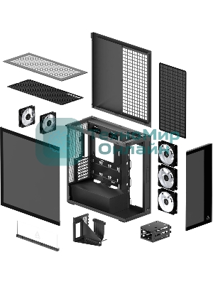 Компьютерный корпус Arctic Cooling ARCTIC Xtender VG черный