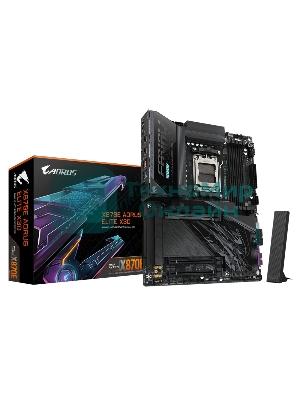 Материнская плата Gigabyte X870E AORUS ELITE X3D Socket AM5 AMD X870E 4xDDR5 ATX AC`97 8ch(7.1) 5Gigabit RAID+HDMI