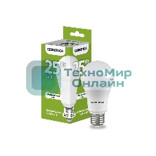 Лампа cветодиодная LED IEK LL-A65-25-230-40-E27-G груша, A65 25Вт 230В 4000К E27 GENERICA