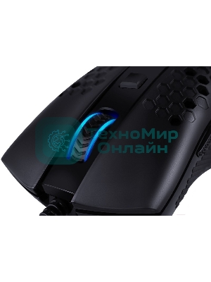 Мышь проводная REDRAGON Storm Basic чёрный, 12400 dpi, USB, кнопки - 5