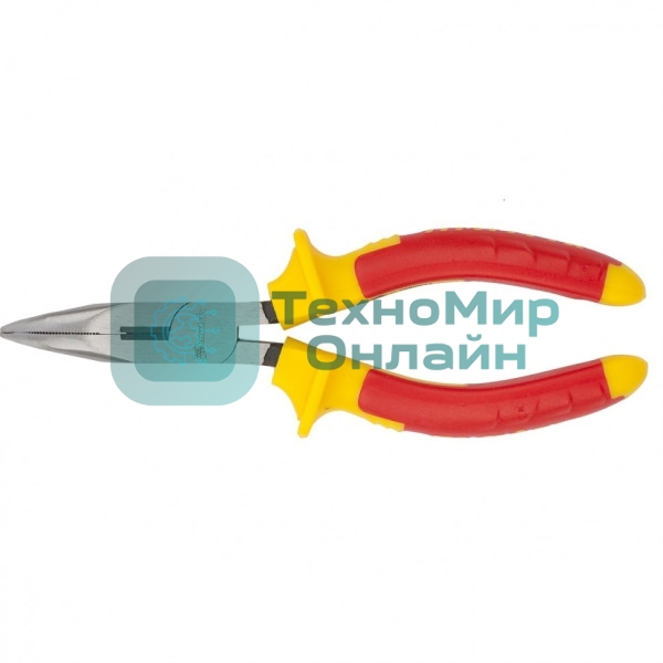 Длинногубцы Matrix изогнутые insulated 160 мм, двухкомпонентные рукоятки