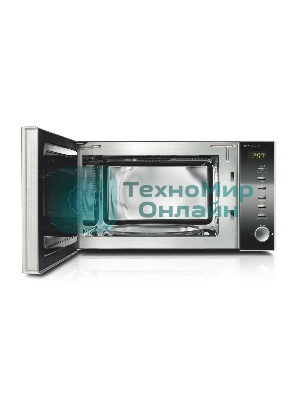 Микроволновая печь CASO M 20 Electronic зеркальный/серебристый, 20 л, 800 Вт, переключатели - кнопки, поворотный механизм