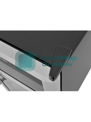 Винный шкаф-хьюмидор ZÜGEL ZTH80DX черный, 70 л, 2 отсека, 8 бут.