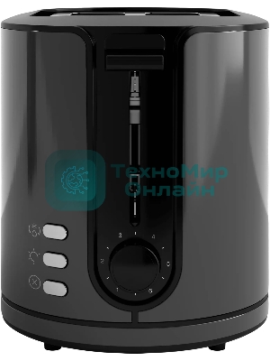 Тостер Candy CT-254 черный, 950 Вт, 2 слота