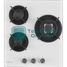Варочная панель газ ZUGEL ZGH452W, белая