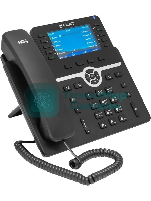 Телефон IP Флат Flat-Phone-B10/RU черный