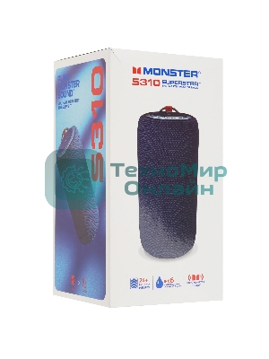 Портативная колонка MONSTER SUPERSTAR s310 синяя