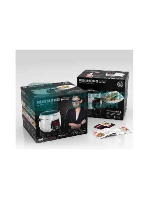 Мультиварка-скороварка Redmond RMC-P470 5л 1000Вт белый/черный