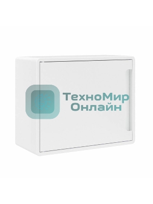 Щиток настенный FRAME DKC F08W1WW 8мод. с бел. дверцей с 2 шинами PEN на 6 и 8 отверст. белый