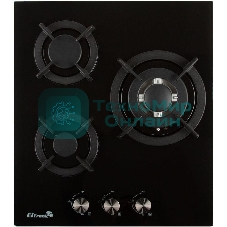 Газовая варочная панель ELTRONIC (33-10) 3 конфорки , черный