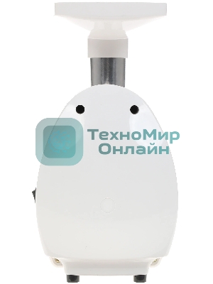 Мясорубка электрическая Аксион М25.02 белый, 1500 Вт, 1.7 кг/мин, защита от перегрузки, насадки - 7