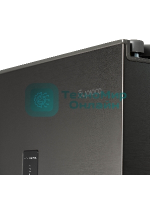 Холодильник Бирюса SBS 400 DI нержавеющая сталь двухкамерный 232/168 л морозилка слева, NoFrost, Side-by-side